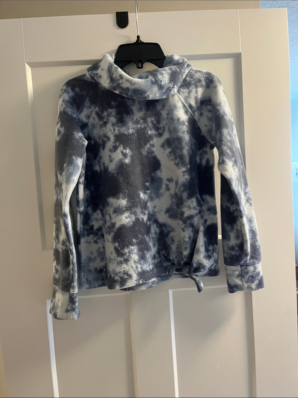 Girls mock neck fleece